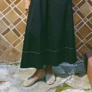 Simon Miller Riad Crochet Mesh Ballet Flats Natural Tan Size 37 Size 7 New